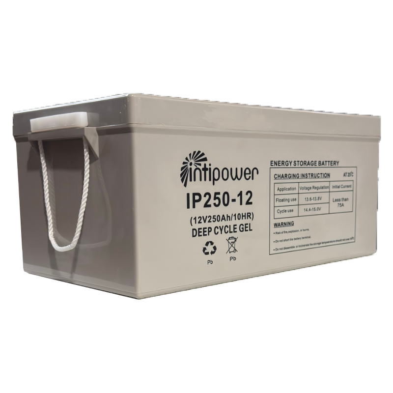 BATERIA INTIPOWER GEL CICLO PROFUNDO 12V-250AH