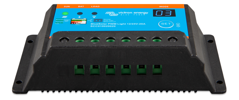 CONTROLADOR VICTRON BLUESOLAR PWM LIGHT 12/24V - 20A