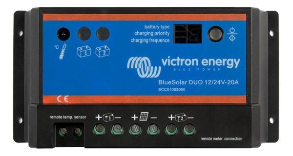 CONTROLADOR VICTRON BLUESOLAR DUO 12/24V-20A CHARGE