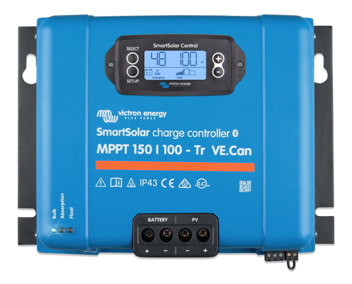 CONTROLADOR VICTRON SMARTSOLCONTROLADOR VICTRON SMARTSOLAR MPPT 150/100 TR VE CANAR MPPT 150/100 TR VE CAN