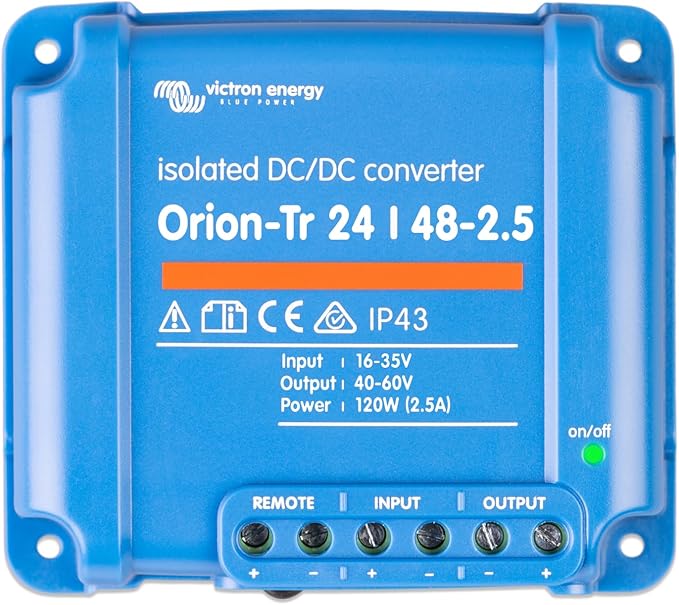 CONVERSOR ORION 24/48-2,5A (120W)