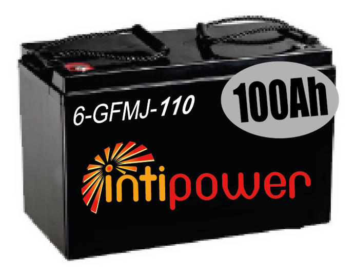 BATERIA AGM INTIPOWER CICLO PROFUNDO 12V-100AH