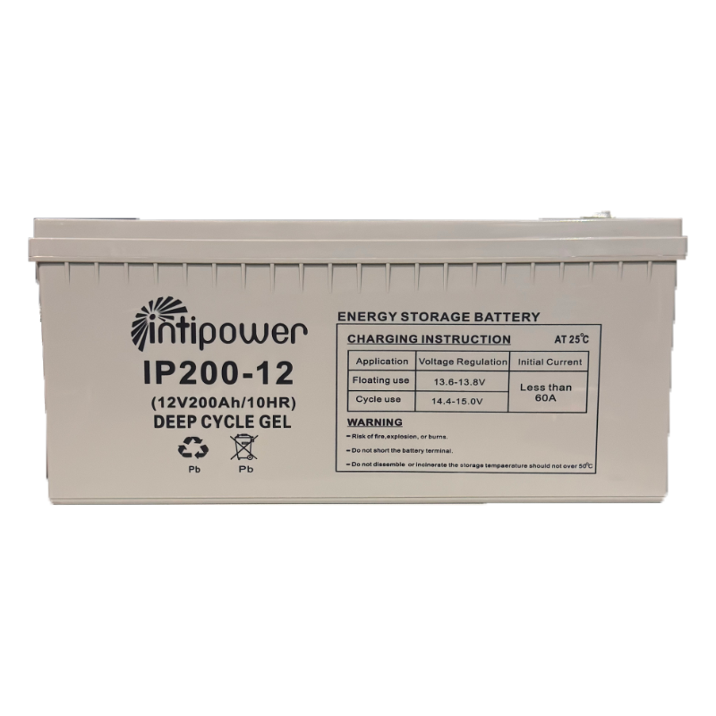 BATERIA INTIPOWER GEL CICLO PROFUNDO 12V-200AH
