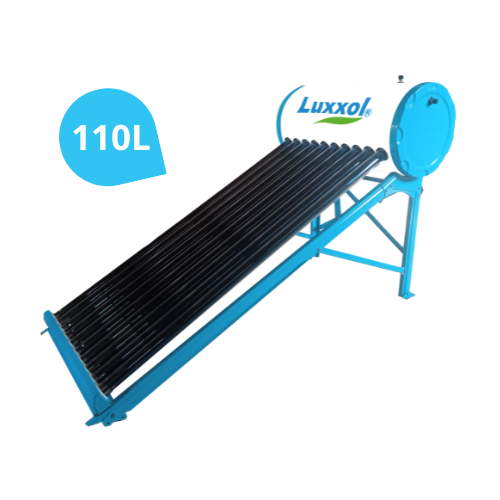 TERMA SOLAR LUXXOL  HEAT PIPE - 10 Tubos -110 litros- PRESURIZADA