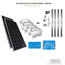 Kit Solar 3400 wh-Aislado