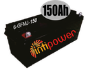 BATERIA AGM INTIPOWER CICLO PROFUNDO 12V-150AH